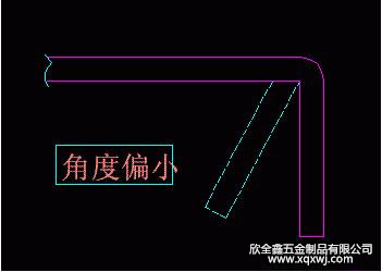 五金模具折彎尺寸不穩(wěn)定原因分析及修理對策.